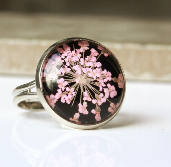 Ring Blüten Dillblüte Geschenk